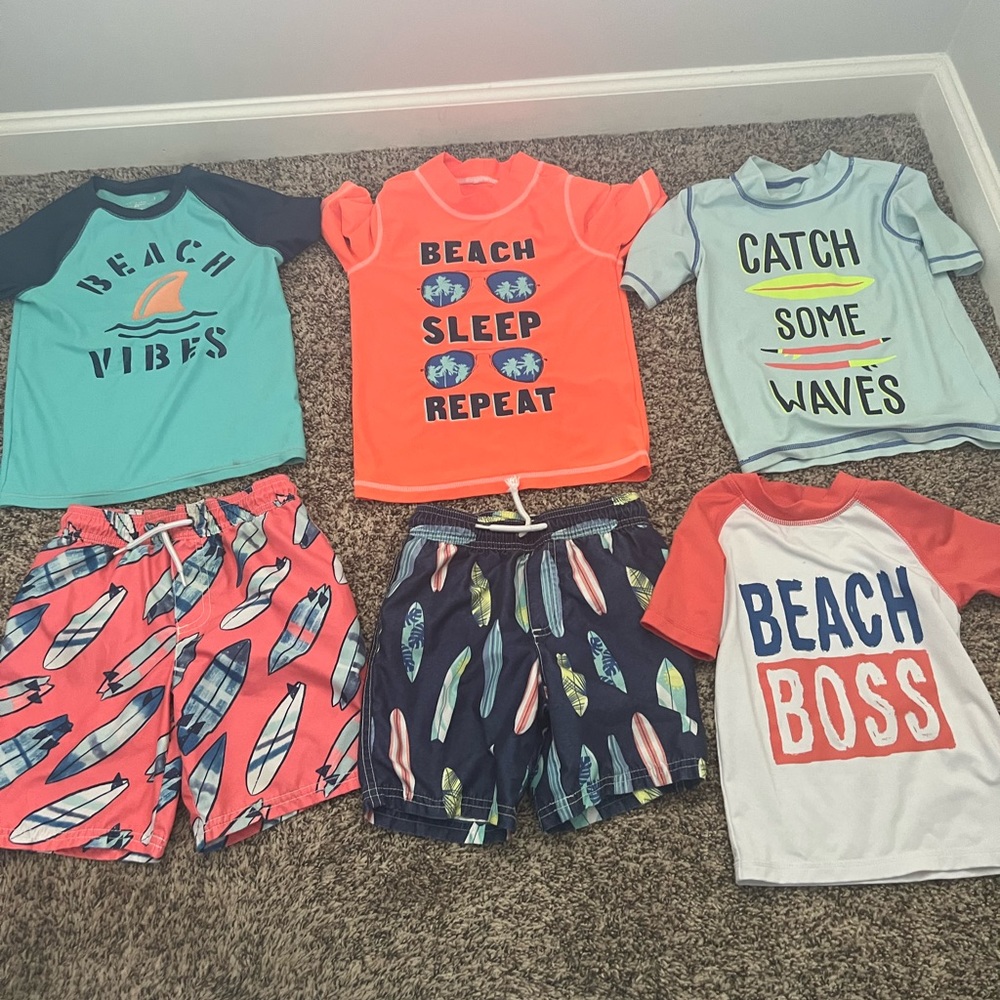 Boys swimwear size 4 & 5
